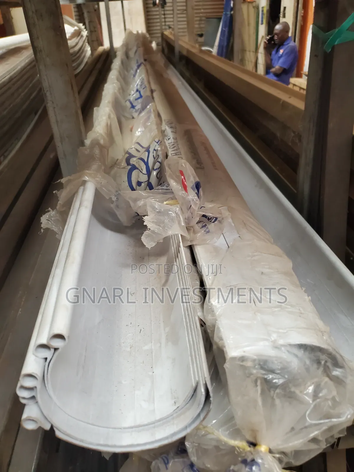 Simbaland Pvc Plastic Water Gutters