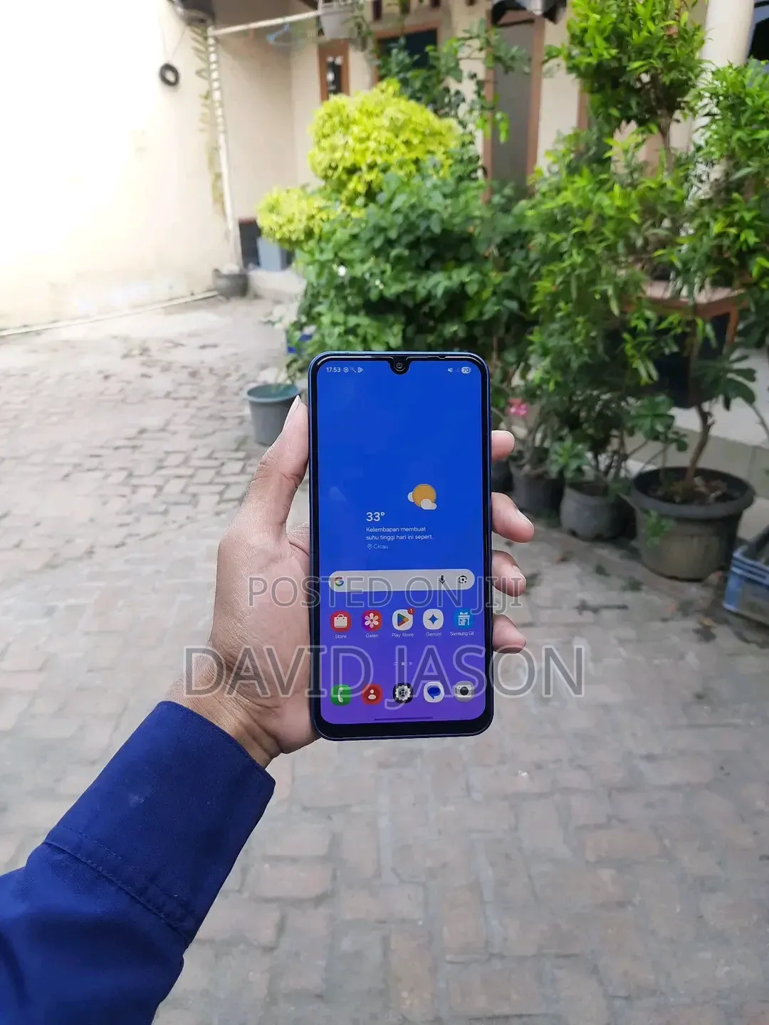 New Samsung Galaxy A17 5G 256 GB Blue