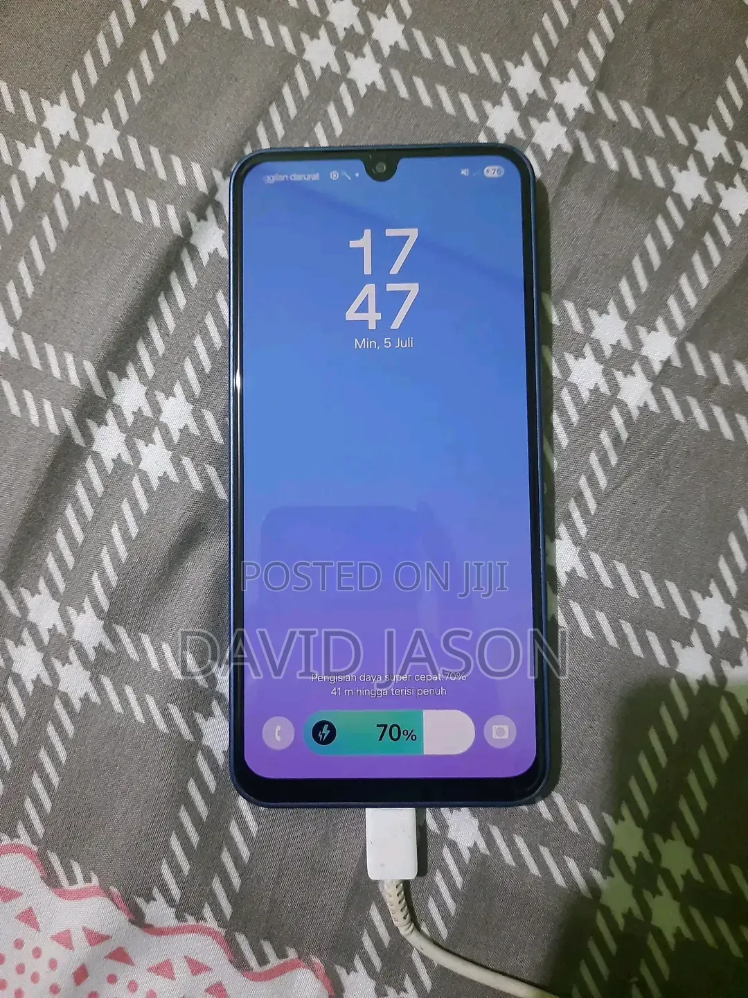 New Samsung Galaxy A17 5G 256 GB Blue