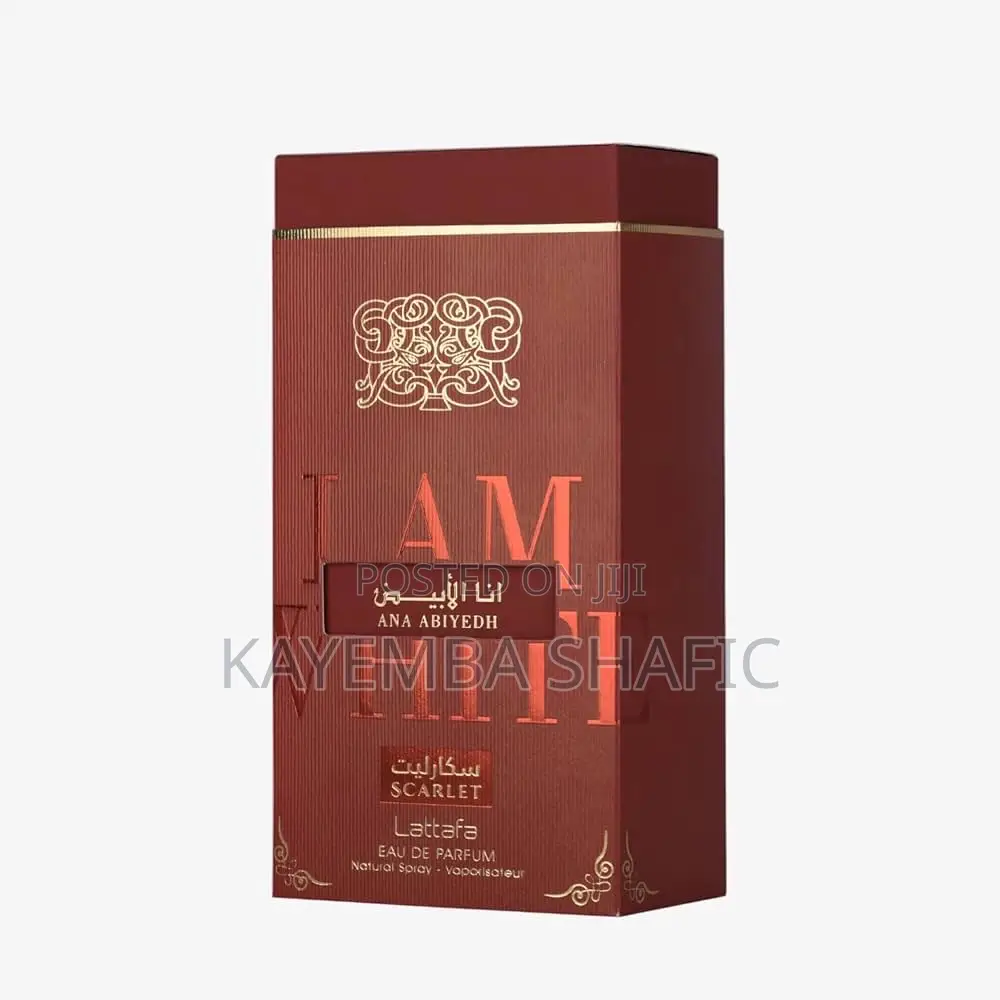 Original Lattafa Ana Abiyedh Scarlet Eau De Parfum (100ml)