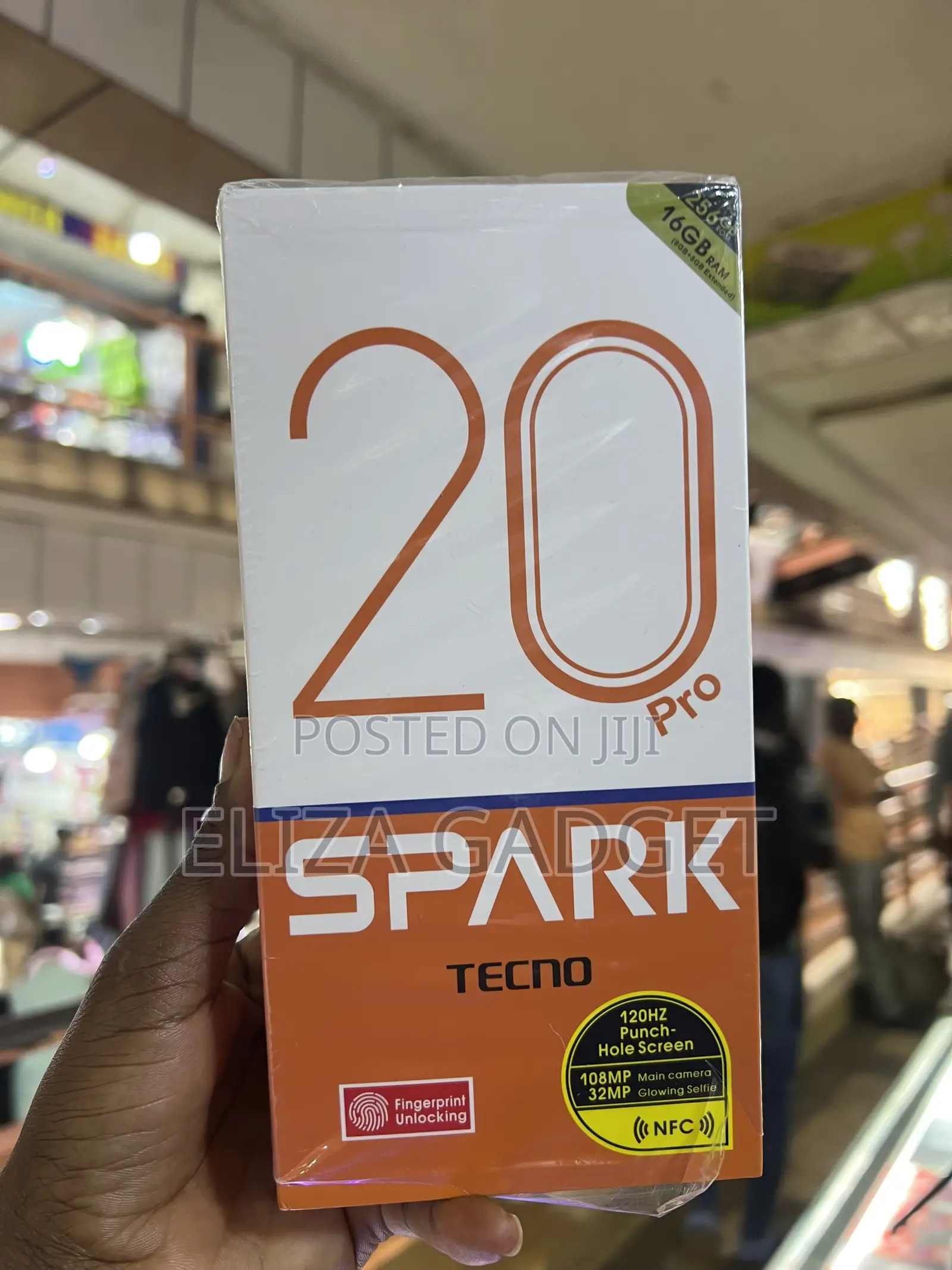 New Tecno Spark 20 Pro 256 GB Black