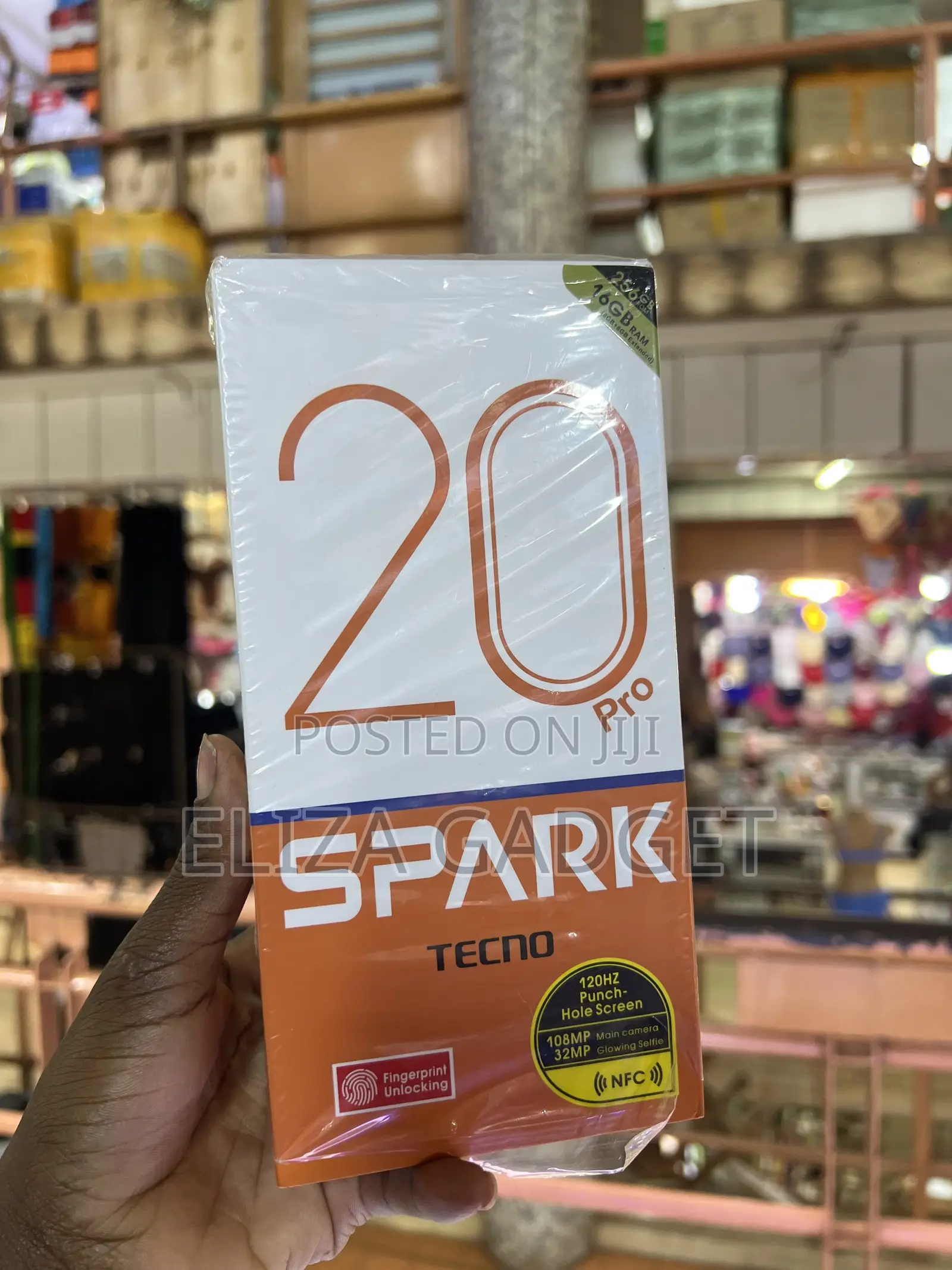 New Tecno Spark 20 Pro 256 GB Black