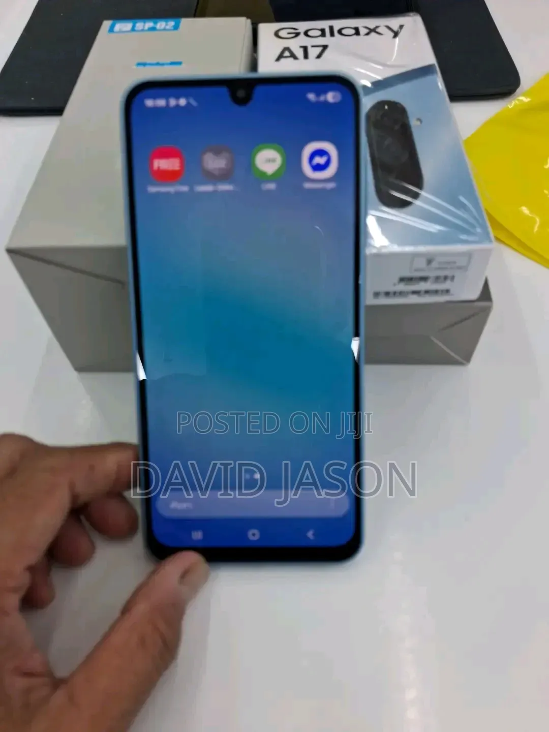 New Samsung Galaxy A17 5G 256 GB Blue