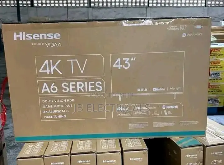 Hisense 43inches A6series