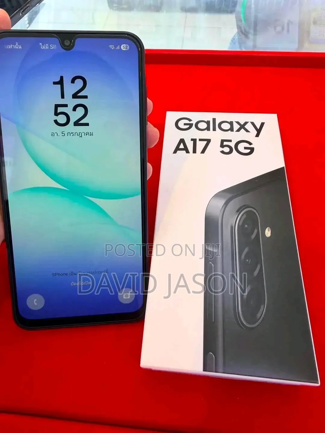 New Samsung Galaxy A17 5G 256 GB Black