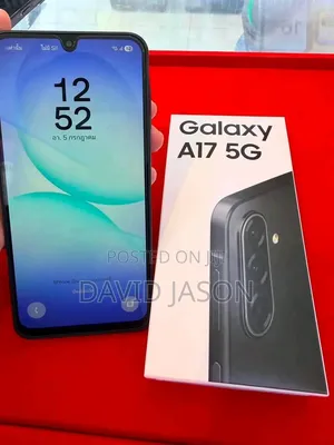 New Samsung Galaxy A17 5G 256 GB Black