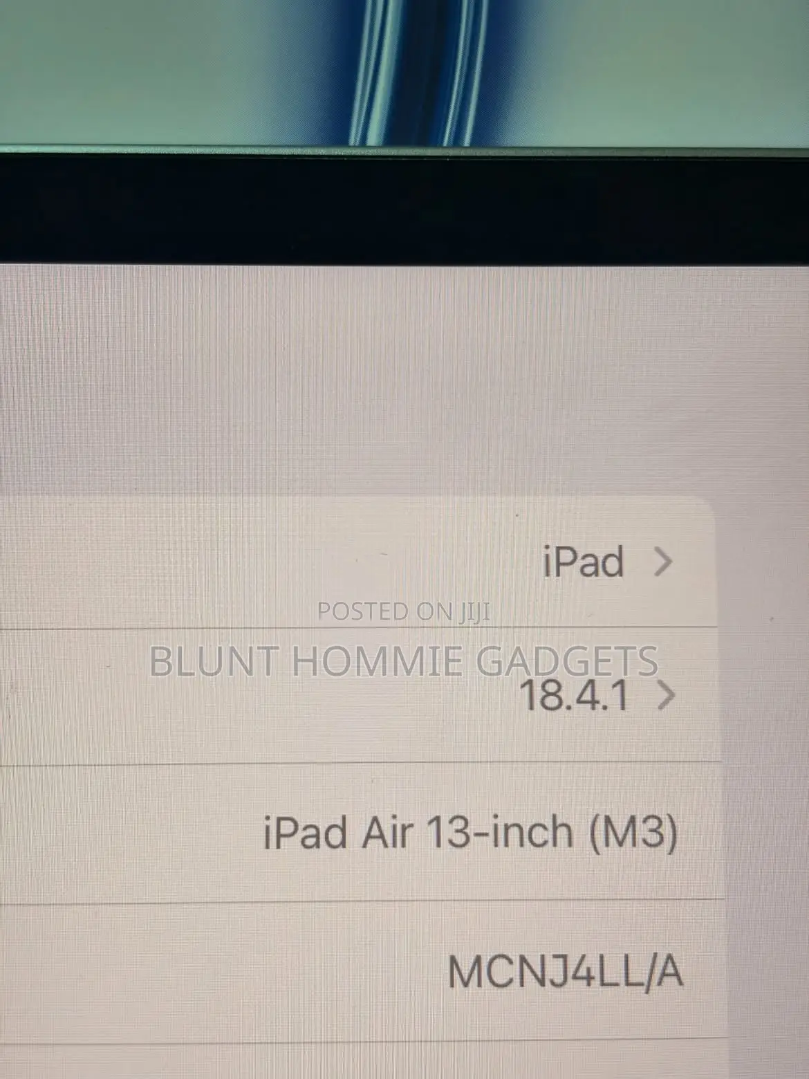 New Apple iPad Air 11 (2024) 256 GB Gray