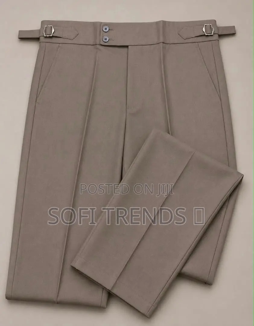 Gentle Beltless Trousers