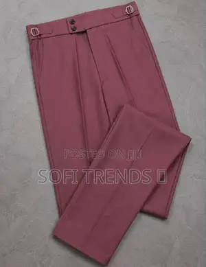 Gentle Beltless Trousers