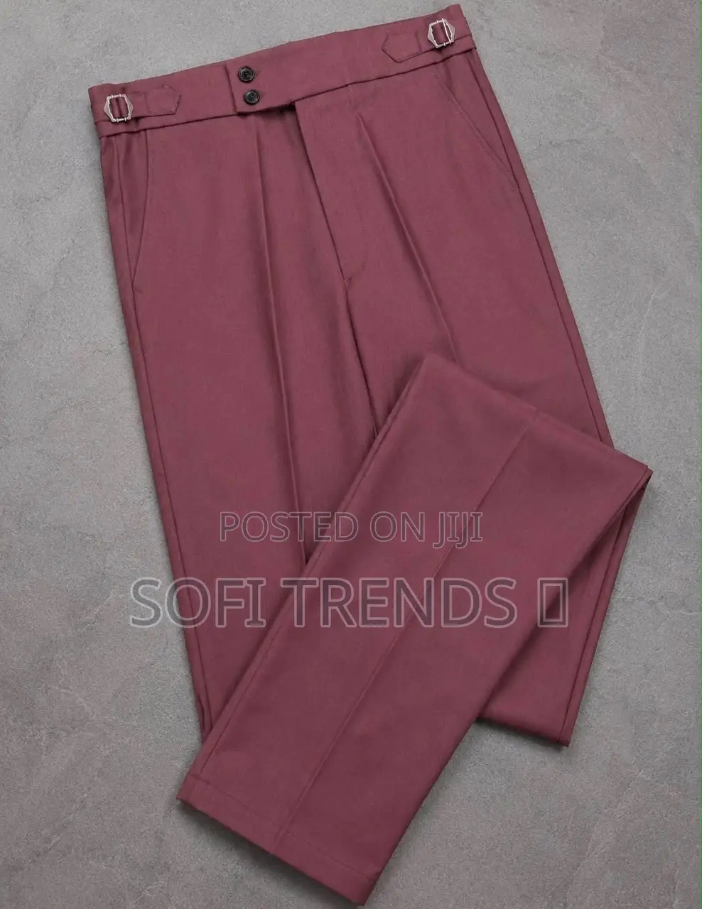 Gentle Beltless Trousers