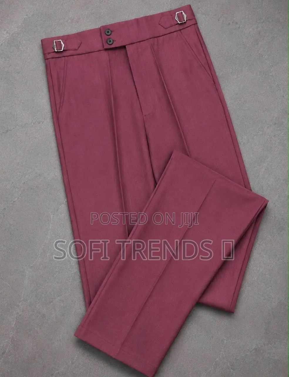 Gentle Beltless Trousers