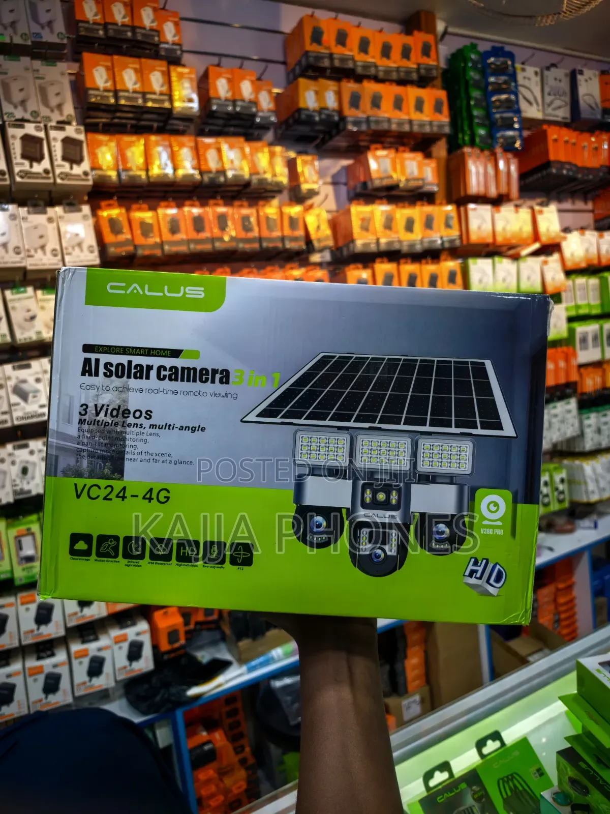 Calus Solar Camera 4g