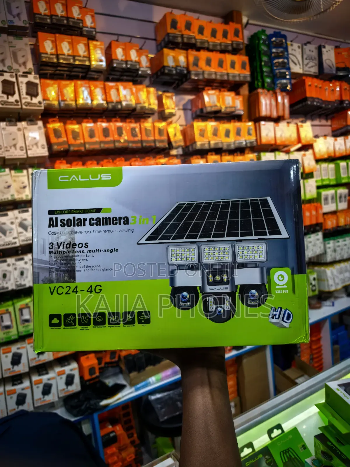 Calus Solar Camera 4g