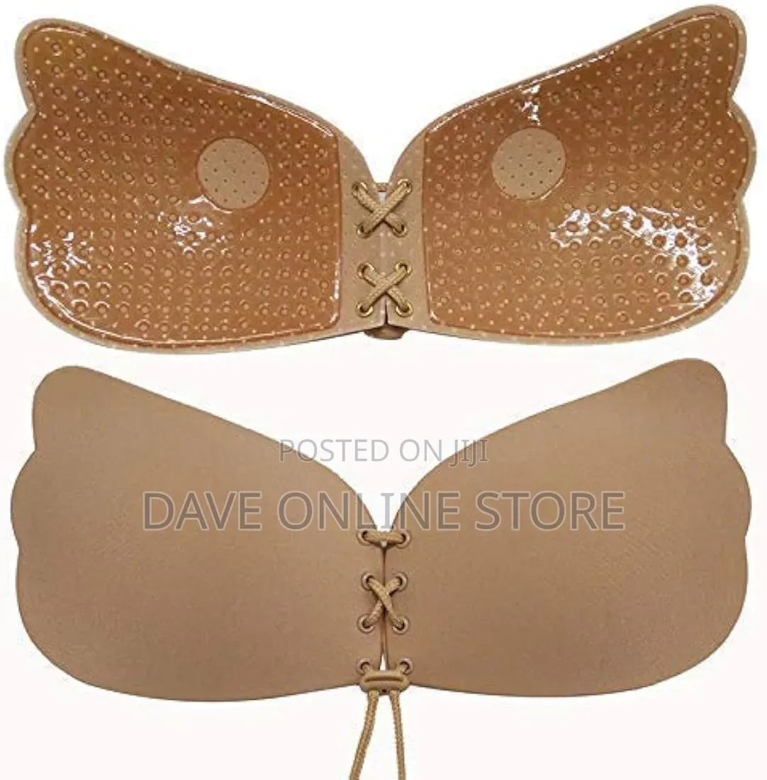 Silicone Gel Self-Adhesive Invisible Backless Reusable Stick-on Bra