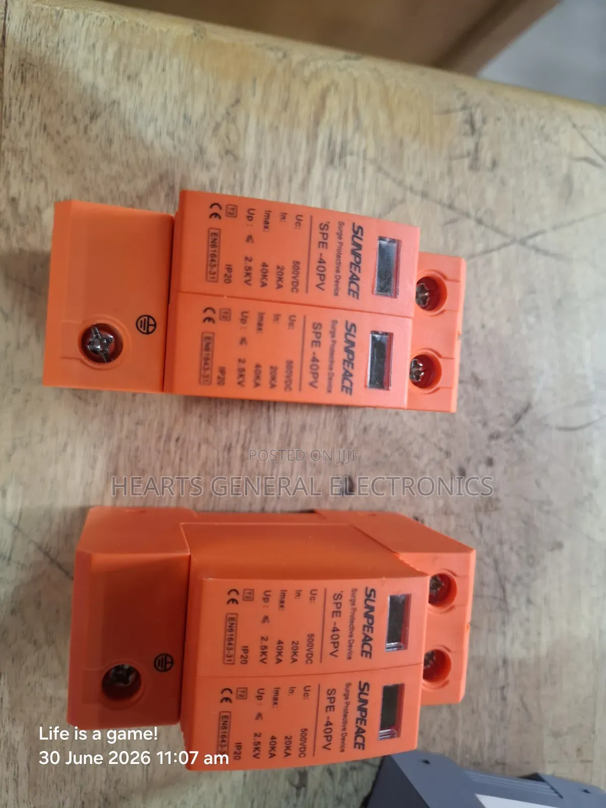 Dc Spd ( Surge Protective Devices)