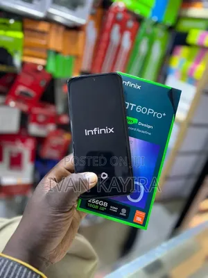 New Infinix Hot 60 Pro+ 256 GB Black