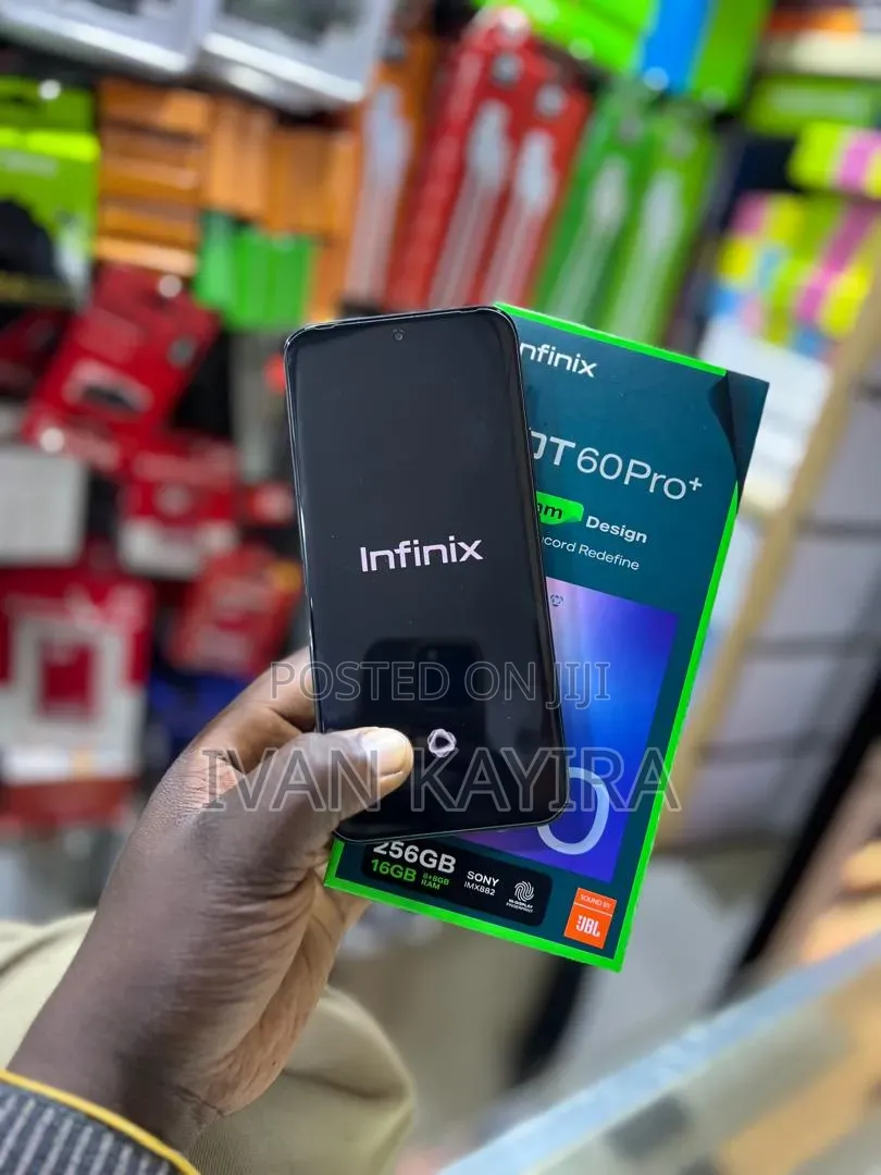 New Infinix Hot 60 Pro+ 256 GB Black