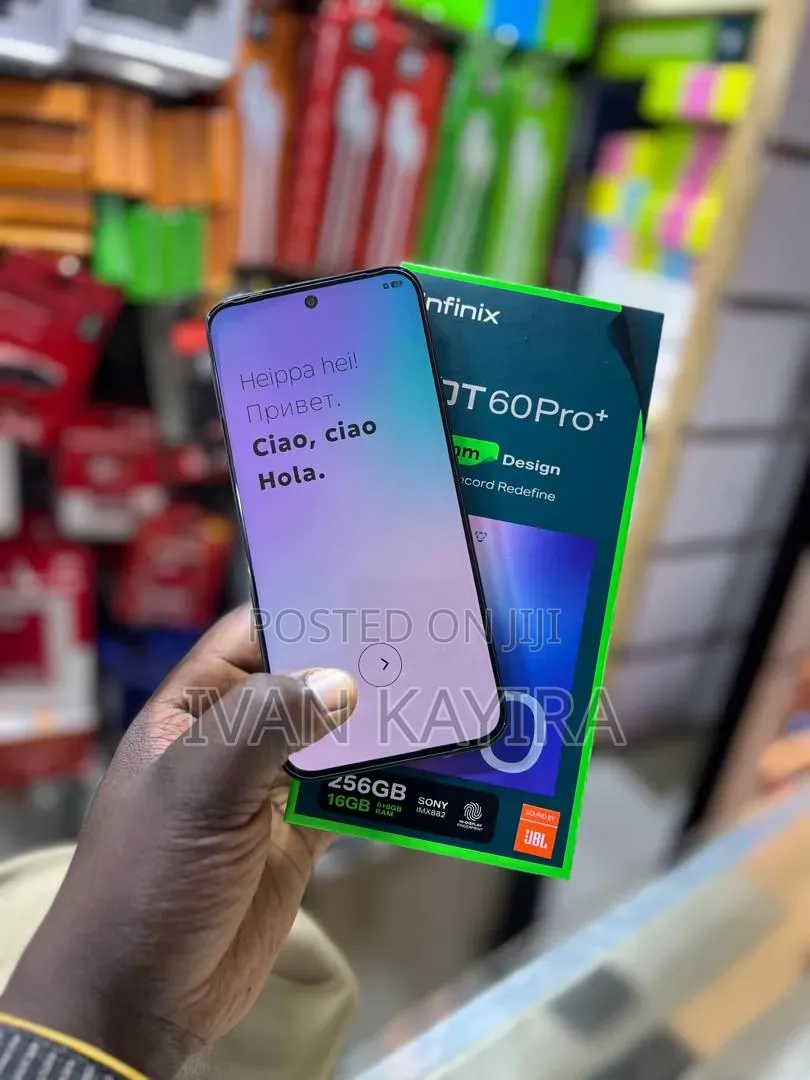 New Infinix Hot 60 Pro+ 256 GB Black