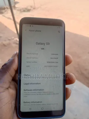 Samsung Galaxy S9 64 GB Black