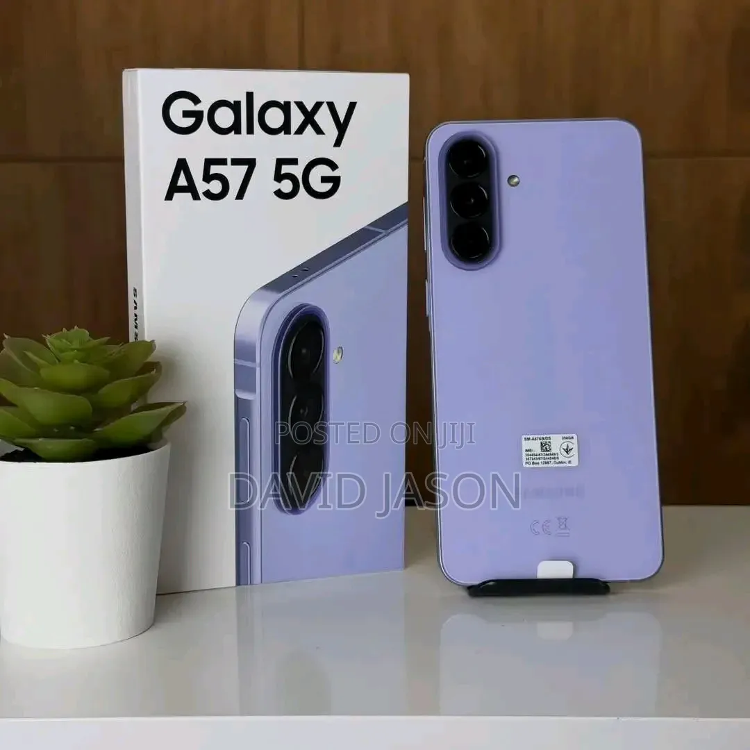 New Samsung Galaxy A57 256 GB Purple