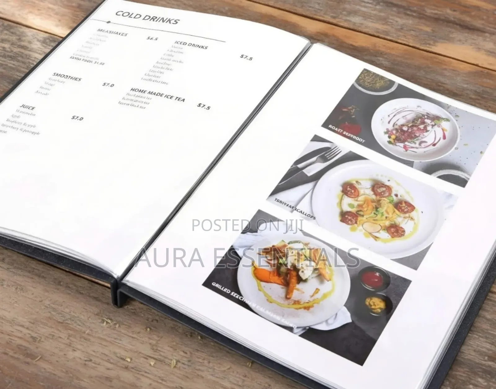 A4 Restaurant/Hotel Menu Holder