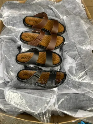 Clarks Cross Leather Open Shoes