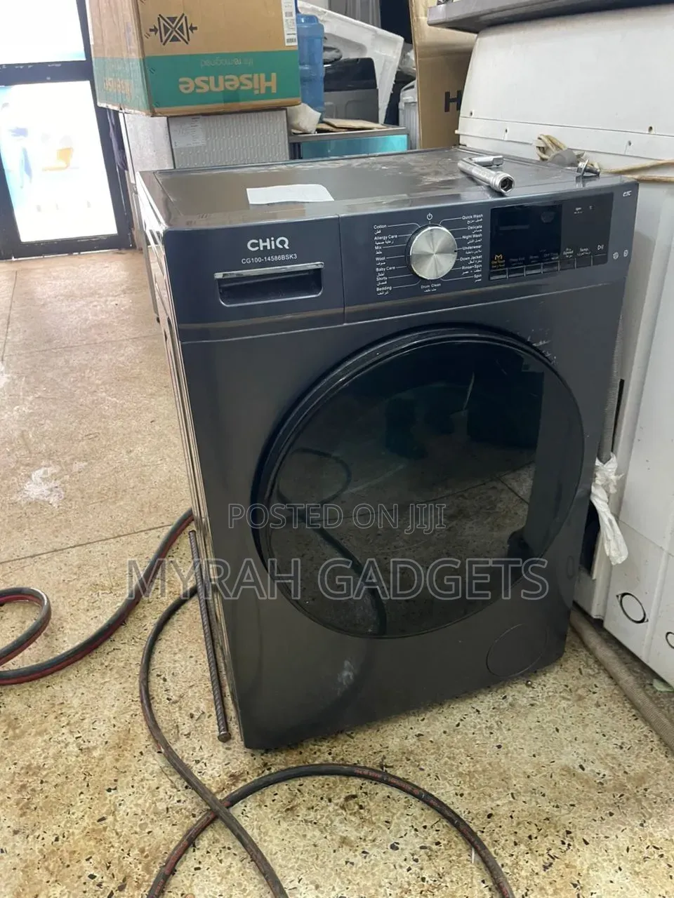 Repair for Chiq Front Load Washing Machine (Model Cq100-14588bsk3).
