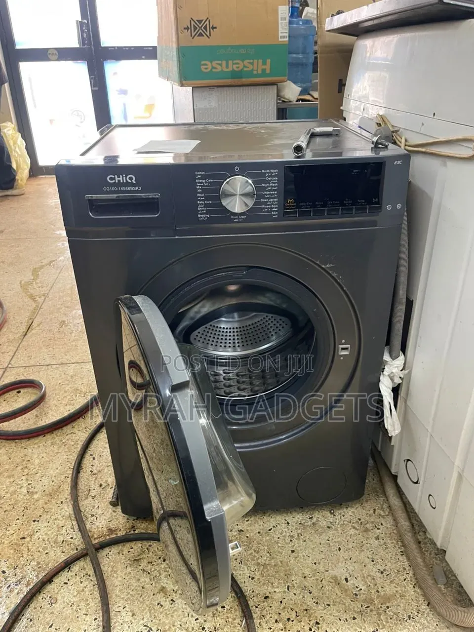 Repair for Chiq Front Load Washing Machine (Model Cq100-14588bsk3).