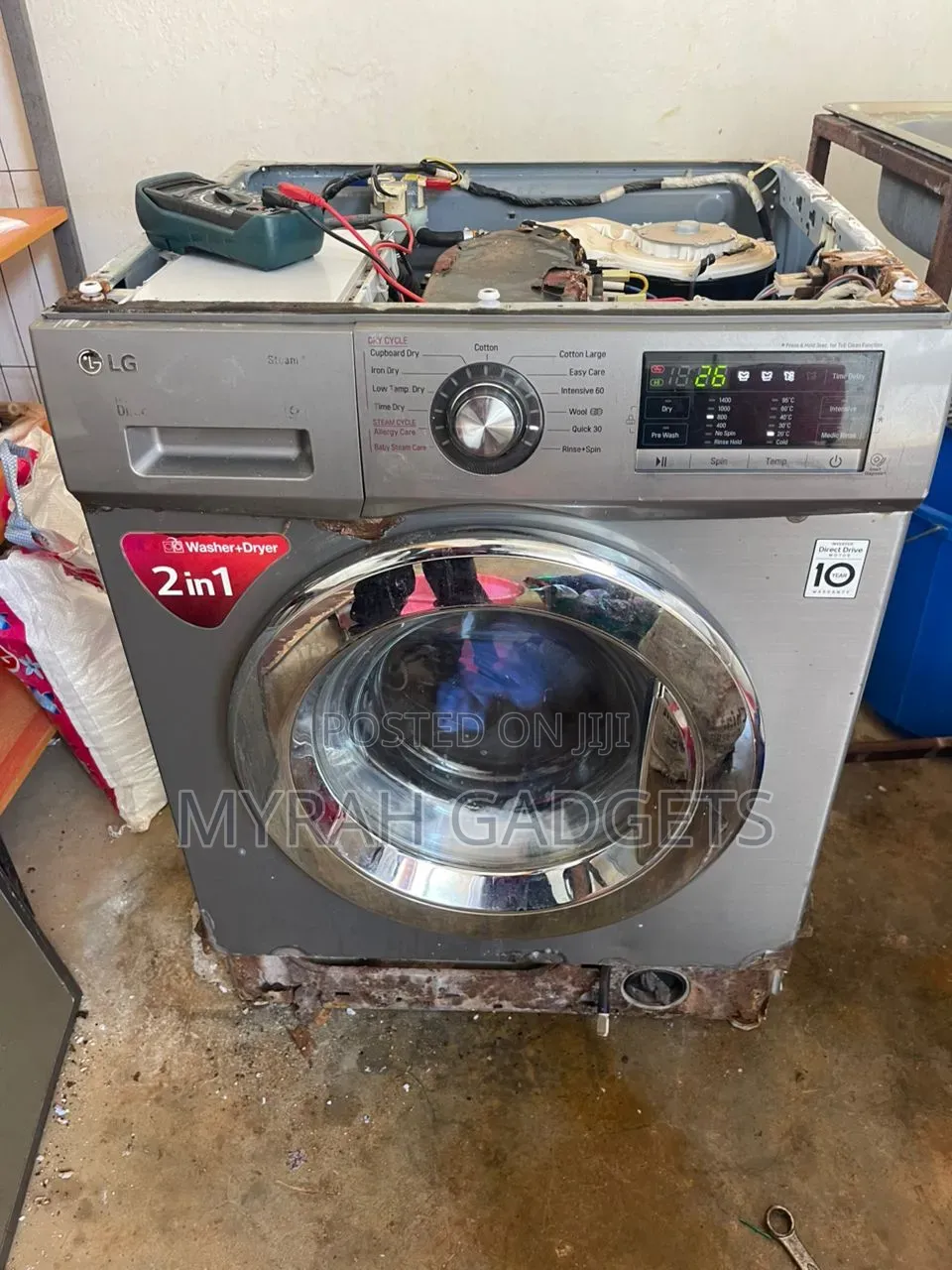 Repairing an Lg 2-in-1 Combo Washer-Dryer 