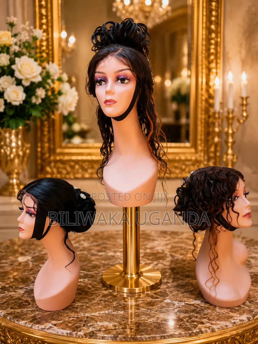 Mugole/Kwanjula/Wedding/Kukyala Bride Lace Wig For Hire
