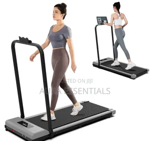 Foldable 2-in-1 Walking Pad Treadmill.