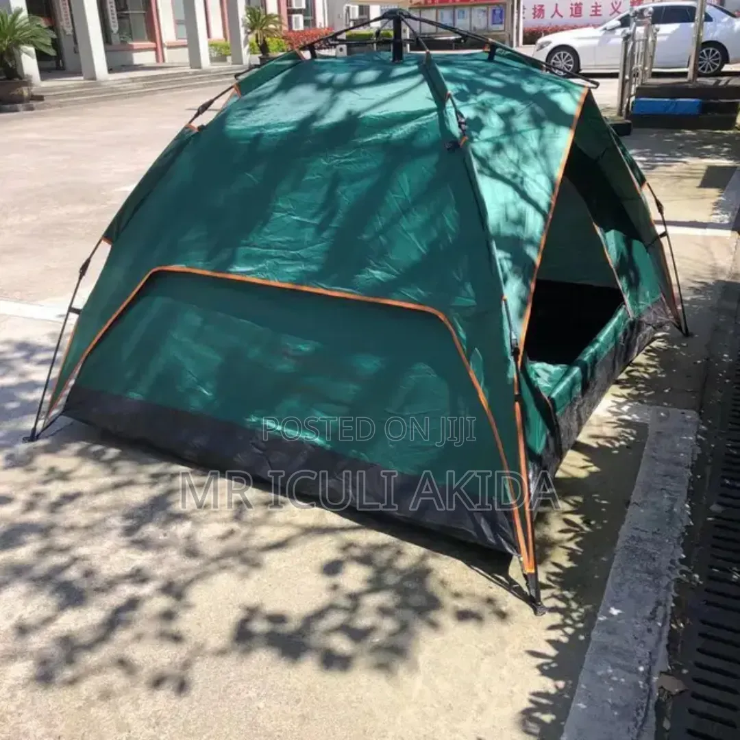 3-4persons Automatic Pop-Up Hydraulic Camping Tent With Detachable Top