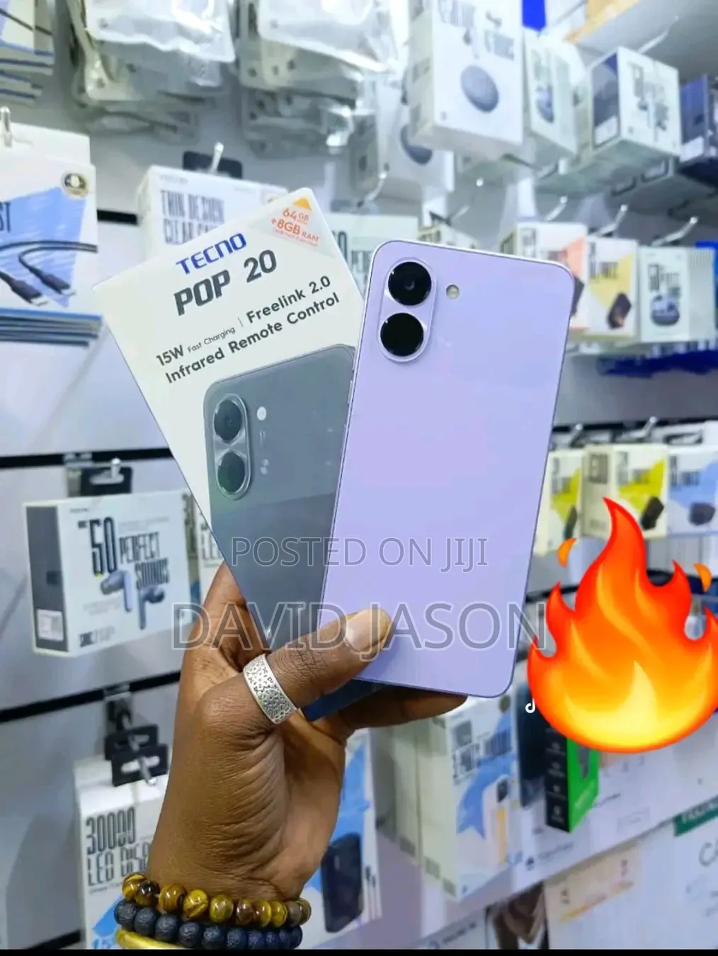 New Tecno Pop 20 128 GB Blue