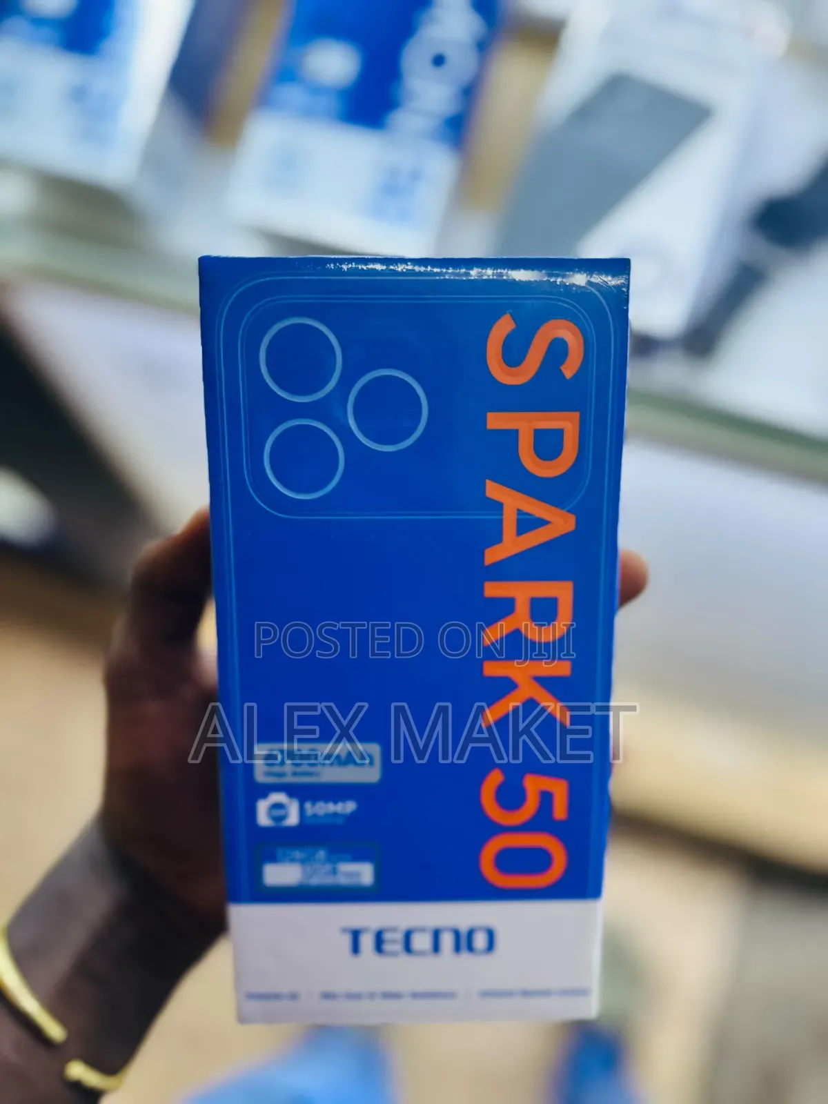 New Tecno Spark 50 128 GB Black
