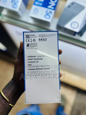 New Tecno Spark 50 128 GB Black