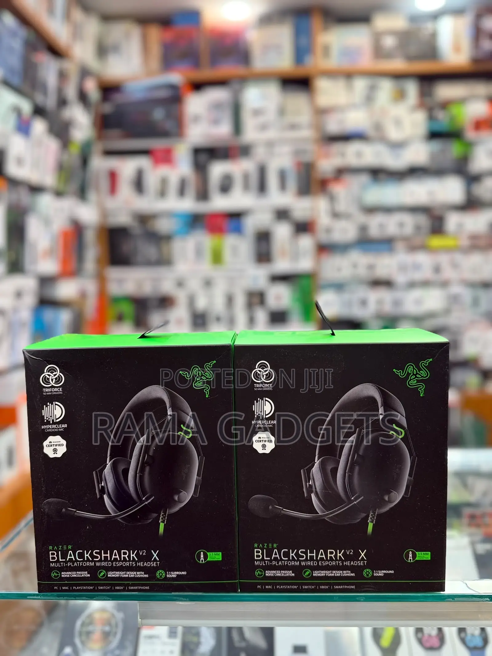 Razer Blackshark V2 X Wired Gaming Headset