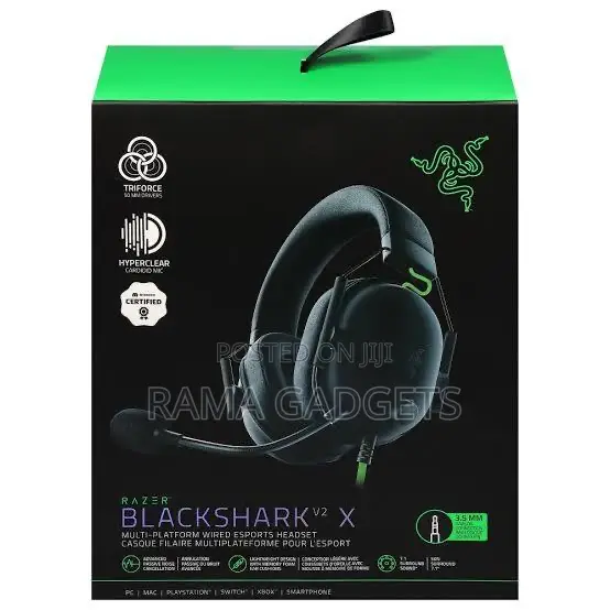 Razer Blackshark V2 X Wired Gaming Headset