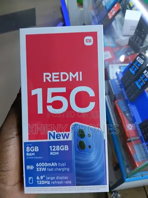 New Xiaomi Redmi 15C 4G 128 GB Red
