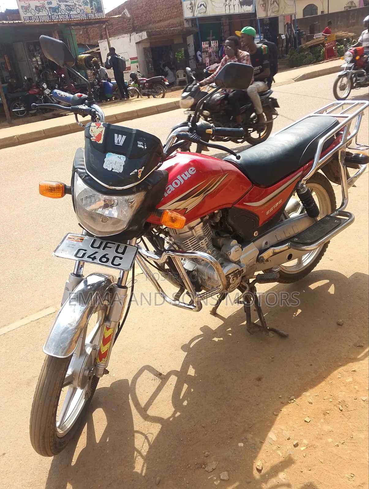Haojue EX125 2023 Red