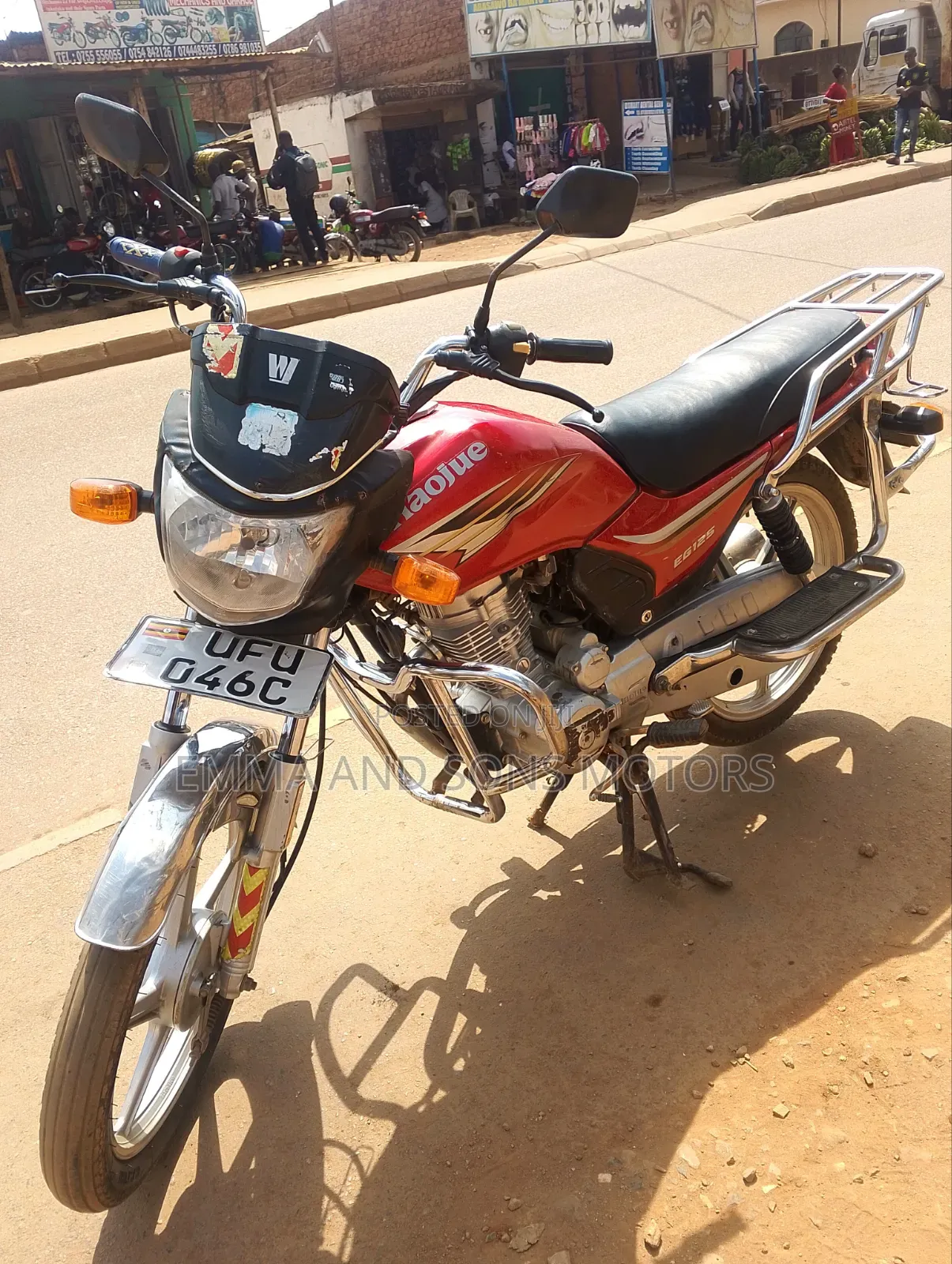 Haojue EX125 2023 Red