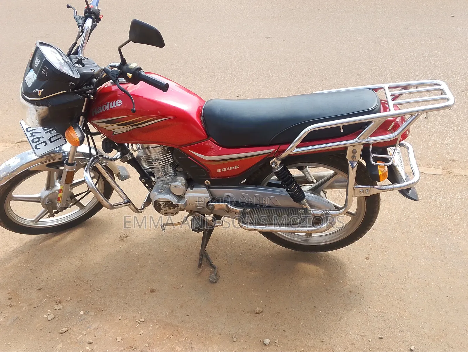 Haojue EX125 2023 Red