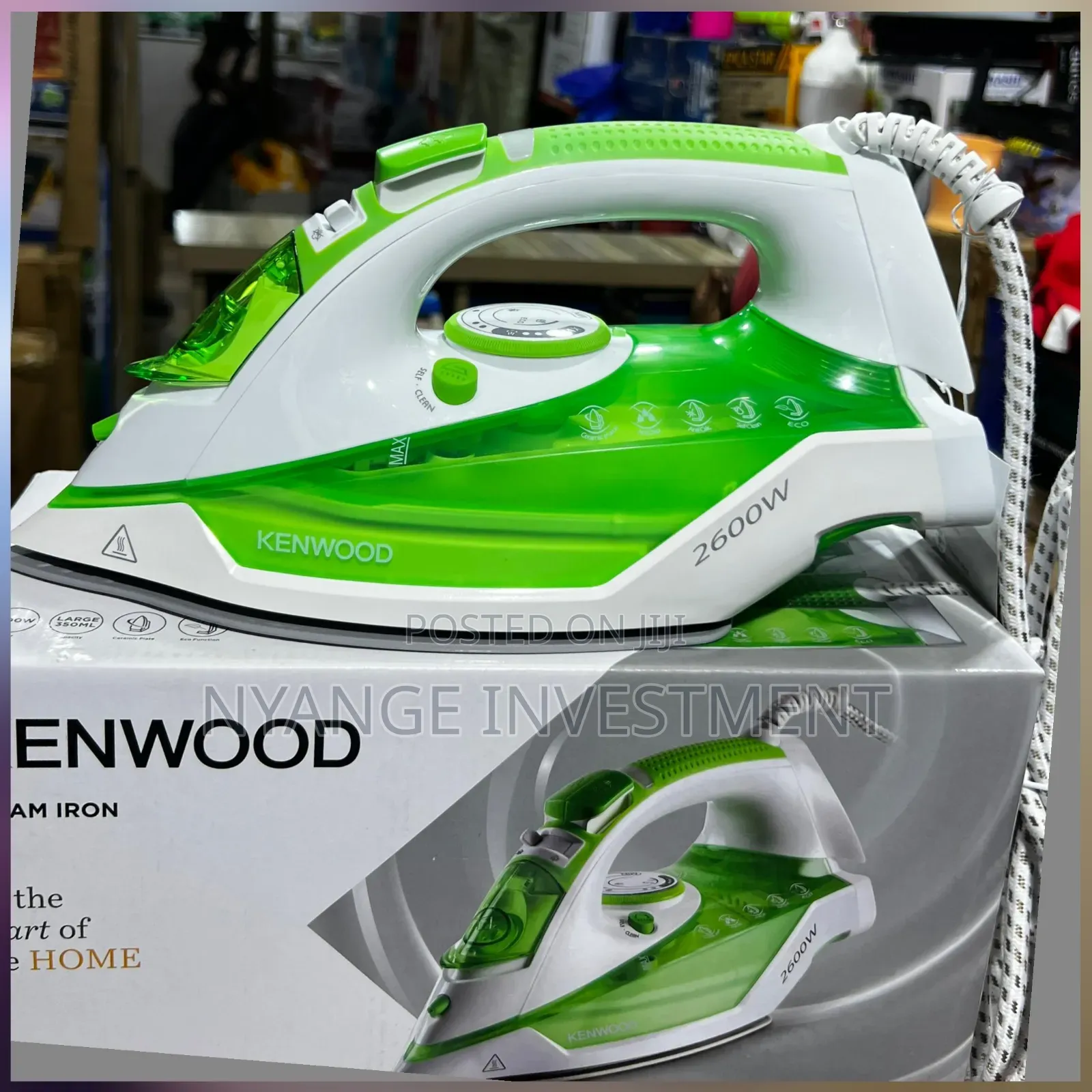 Kenwood Stp70.000wg 2600w Steam Iron. Kenwood Steam Iron