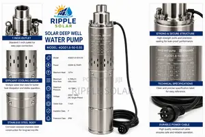 550w AC Borehole Water Pump 107m Deep Well 2700l/H 220v