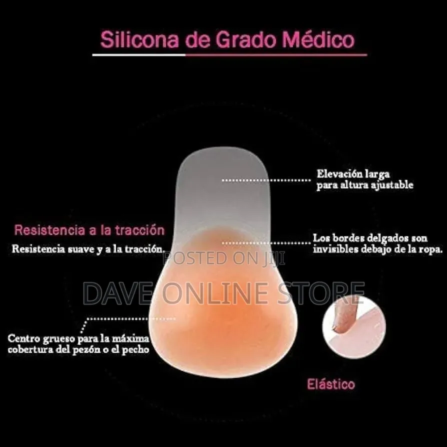 Silicone Pad - Niples Women's Silicone Bra Breast Nipple Pad