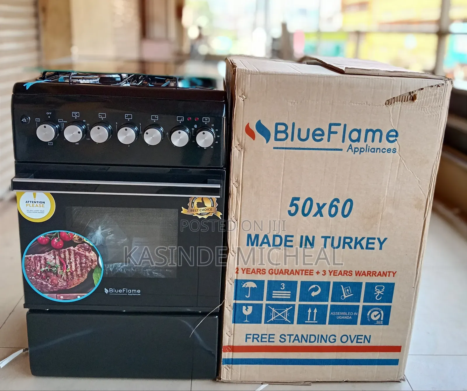 Blueflame 50by60 3gas and 1 Electric Plates