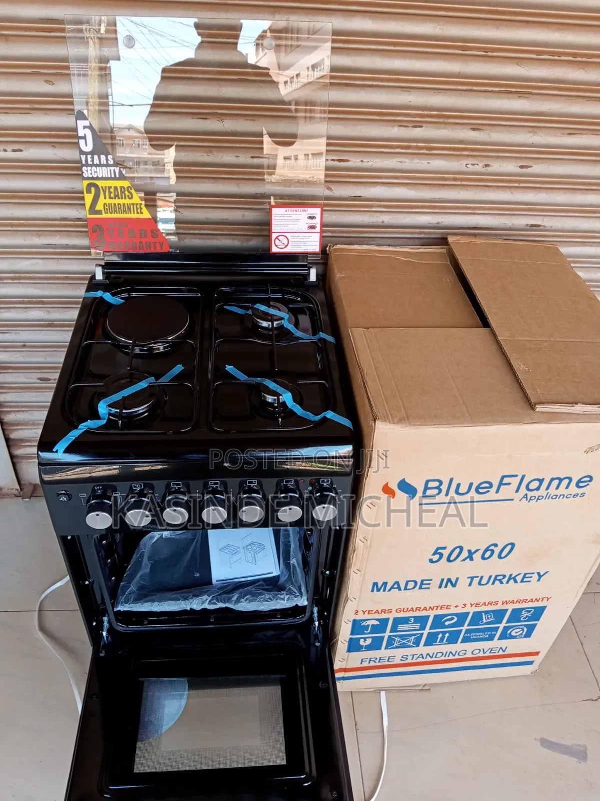 Blueflame 50by60 3gas and 1 Electric Plates