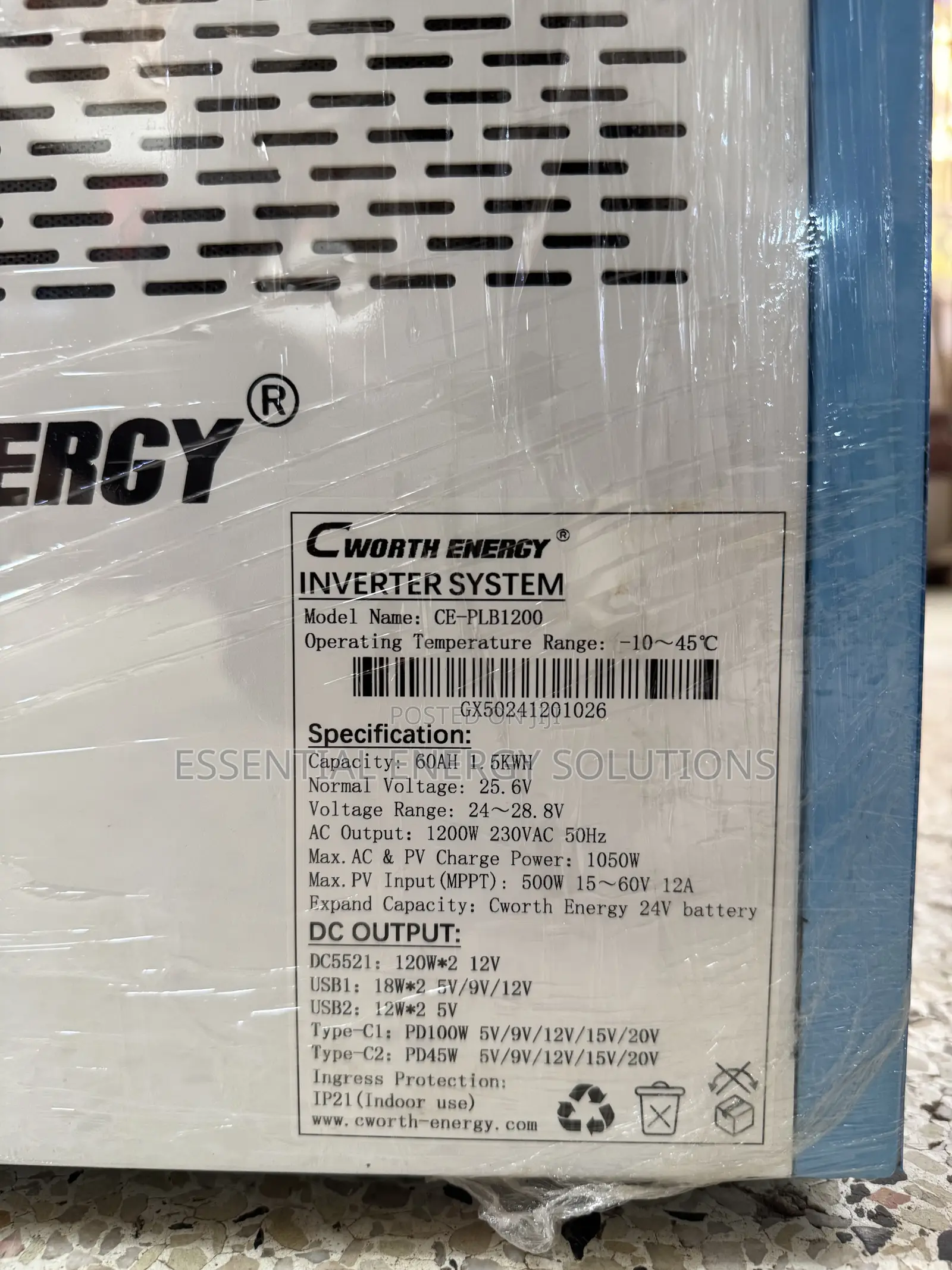 1.5kwh C-Worth Power Station