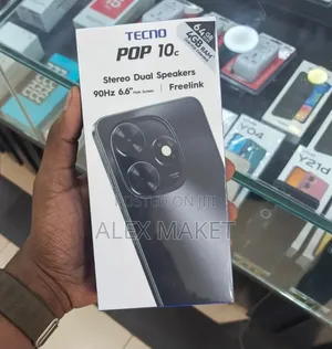 New Tecno Pop 10C 128 GB Black