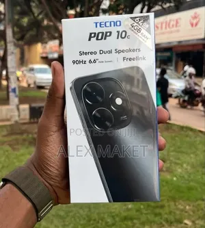 New Tecno Pop 10C 128 GB Black