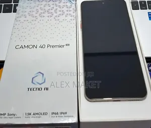 New Tecno Camon 40 Premier 256 GB Gray